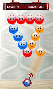 Funny Face Bubble Shooter游戏截图3