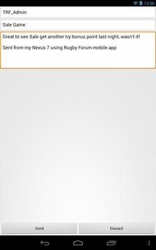 The Rugby Forum游戏截图4