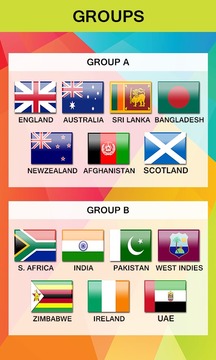 Cricket Worldcup 2015 Schedule游戏截图4