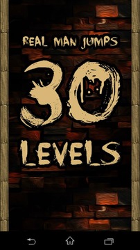 Real Man Jumps 30 Levels游戏截图1