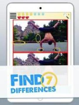 Find 7 differences Brain Training Games游戏截图5