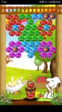 Snoopy Farm Bubble Pop游戏截图2