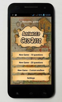 Advanced Geo Quiz游戏截图1