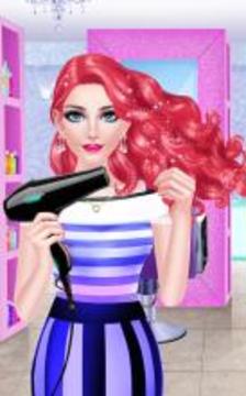 Hair Styles Fashion Girl Salon游戏截图5