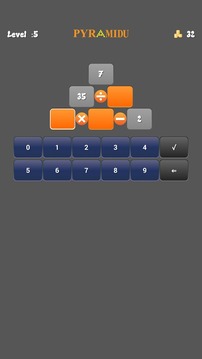 Pyramidu - Math pyramid puzzle游戏截图3