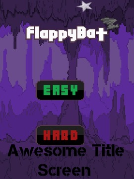 Hardcore Flappy Bat游戏截图1