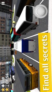 Bus Parking 3D Race Simulator游戏截图2