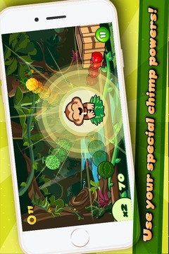 Baby Chimp Chomp: Fruit Bounce游戏截图3