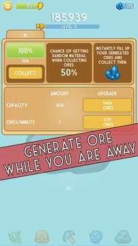 Ore Miner - Clicking game游戏截图5