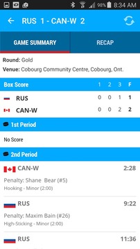 Hockey Canada Live Ice游戏截图3
