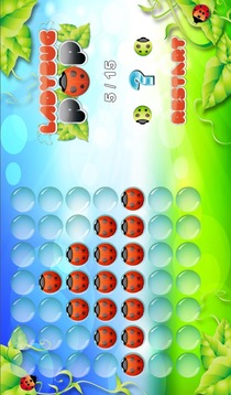 FREE Marble Solitaire LadyBug游戏截图3