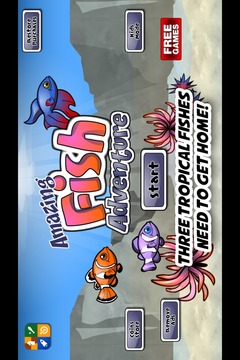 Amazing Fish Adventure Story游戏截图2