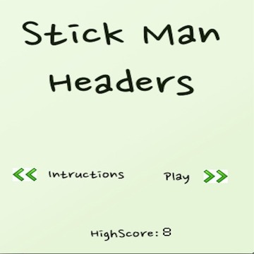 StickMan Headers游戏截图1