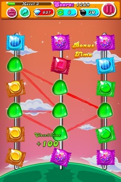 Yummy Candy Shape Flow游戏截图1