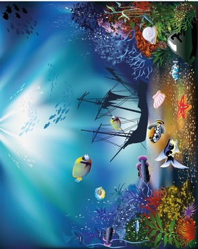 Hidden Object Underwater World游戏截图1