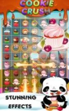 CupCake Crush : Free Cookie Cake Jam Game游戏截图2
