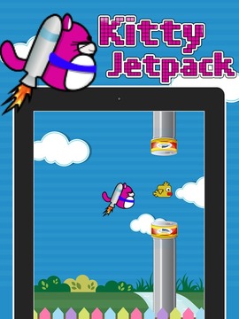 Kitty Jetpack游戏截图1