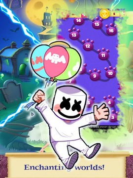 Marshmallow Hero Bubble游戏截图2