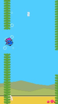 Tiny Fishes: flap and bubble游戏截图3