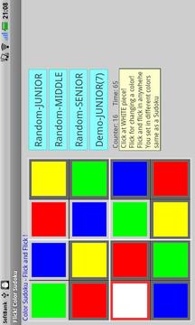 Flick ! Color Sudoku游戏截图2
