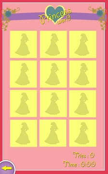 Princess Memory Game For Kids游戏截图2