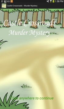 Castle XRoads - Murder Mystery游戏截图1