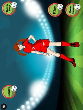 Girl Footballer Dressup游戏截图1