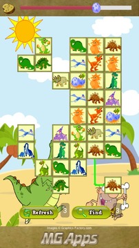 Dinosaurs Hunter Match游戏截图3