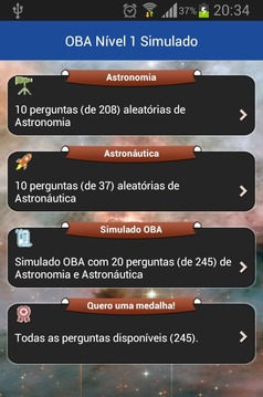 OBA Nivel 4 Simulado FREE游戏截图2