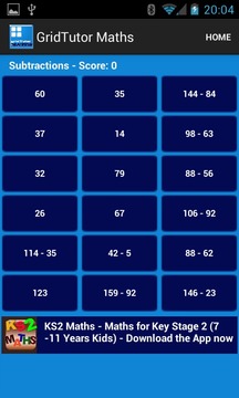 Eleven Plus/KS2 Maths Game游戏截图5