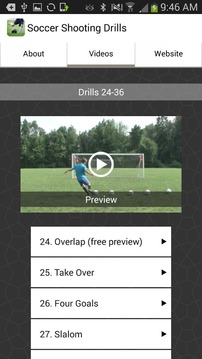 Soccer Shooting Drills游戏截图3