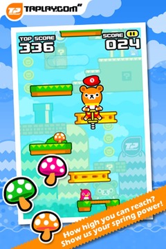 Tappi Bear - Tap Tap Spring游戏截图2