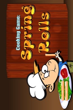 Cooking Game : Spring Rolls游戏截图1