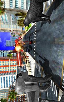 Panther Robot Transformation: Crime City Battle游戏截图5