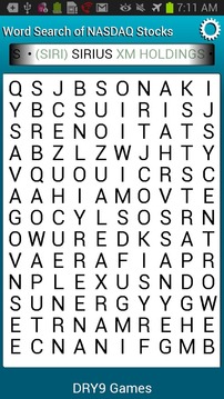 Wall Street Word Search Nasdaq游戏截图1