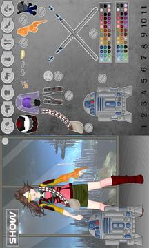 Science-Fiction Dress Up游戏截图4