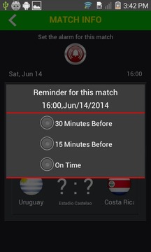 World Cup Tracker 2014游戏截图3