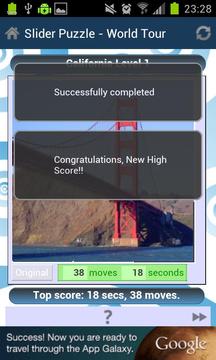 Slider Puzzle - World Tour游戏截图3