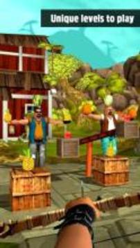 Fruit Shooter Archery Games 3D游戏截图1