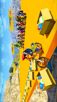 Superheroes Bmx Racing: Bicycle Xtreme Stunts游戏截图4