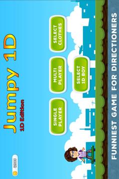 Jumpy 1D - One Direction Game游戏截图1