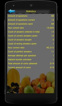 Ultimate Fruit Quiz游戏截图5
