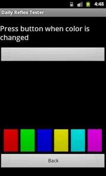 Daily Reflex Tester游戏截图2