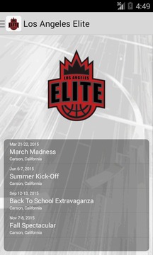 Los Angeles Elite Basketball游戏截图1
