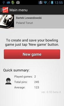 Tenpin Bowling Tracker Lite游戏截图1