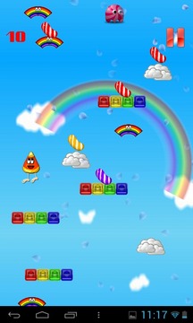 Rainbow Candy Jump游戏截图3