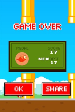 Floppy Bird Mod - Speed/Pipes游戏截图4