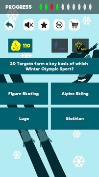 Winter Sports & Olympics - Quiz Game游戏截图3