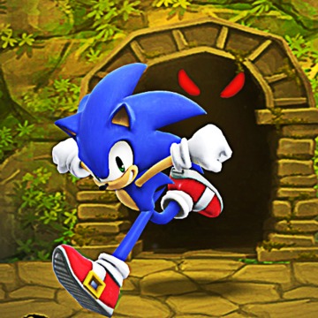 jungle Sonic temple runner游戏截图1