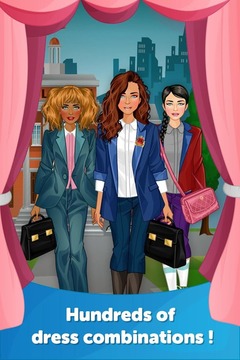 College girl Dressup Makeover游戏截图2